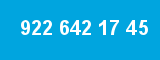 922 642 17 45 922 642 17 45